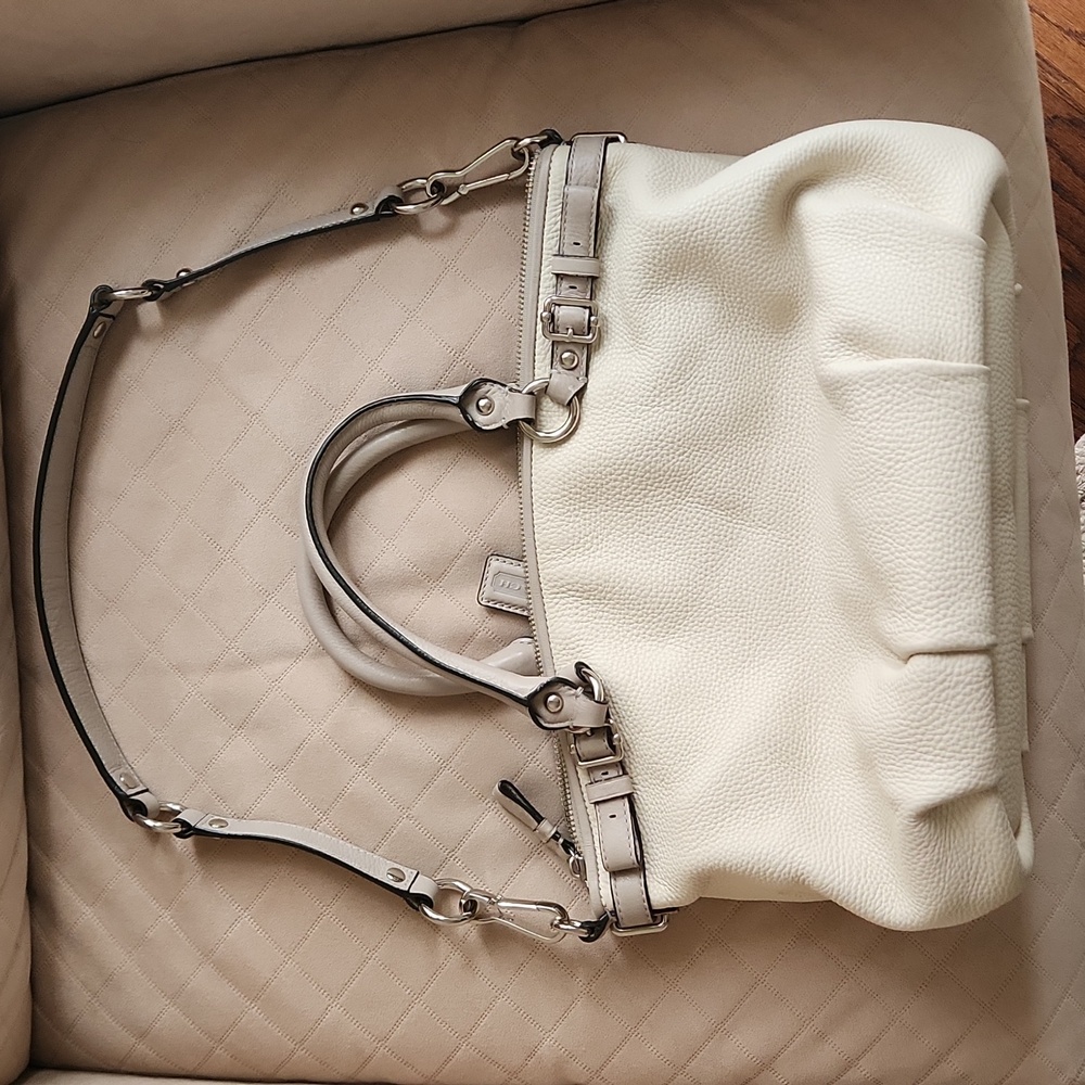 Coach Madison Embossed Python Leather Shoulder Bag - image 3